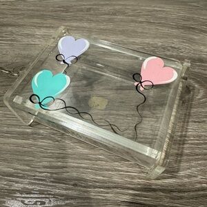 Clear Heart Balloon Case